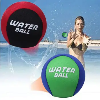 Мяч для водных видов спорта, Плавающий Прыгающий мяч, игрушка для пляжа на открытом воздухе, Водный мяч, бассейн, Эластичная игра с надувным мячом, Водный шар