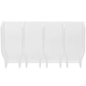 Настенный держатель для зубной пасты Пластиковая подставка для очищающего средства для лица Держатель для зубной пасты Держатель для зубной пасты в ванной