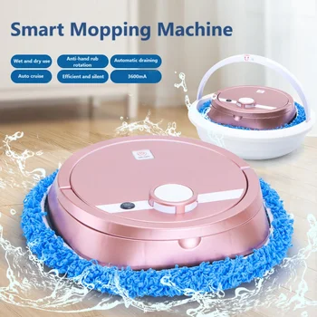 Полностью автоматический интеллектуальный робот для уборки влажных и сухих полов С автоматическим сливом воды из стиральной машины для уборки дома
