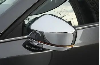 Для Mazda CX-5 2013-2018, ABS Хромированное зеркало заднего вида, декоративная крышка, защита от царапин, автомобильные аксессуары