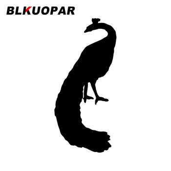 BLKUOPAR для автомобильных наклеек Peacock, солнцезащитные наклейки, защищающие от царапин, модные штампованные лобовые стекла, декор для мотоциклов, автомобильные товары