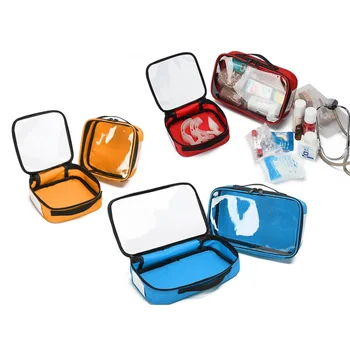Легкая пустая аптечка первой помощи, водонепроницаемая Оксфордская портативная компрессионная медицинская сумка для спасения на открытом воздухе, набор для экстренного выживания в автомобиле