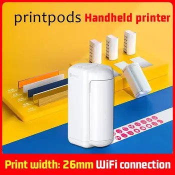 2021 Новый ручной принтер, печатающий текст / различную графику своими руками, Мобильная струйная Портативная Мини-Беспроводная интеллектуальная ручка для печати