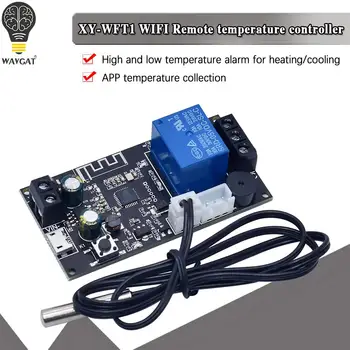 XY-WFT1 Дистанционный WIFI термостат, высокоточный модуль управления температурой, охлаждение и нагрев, приложение для сбора температуры