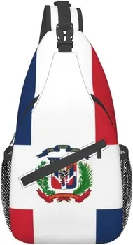 Походные рюкзаки с флагом Доминиканской Республики, рюкзак-слинг через плечо для мужчин и женщин, велоспорт на открытом воздухе, пешие прогулки, путешествия