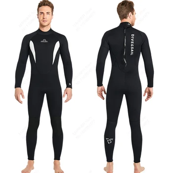 3 мм неопреновый гидрокостюм для мужчин и женщин, костюм для серфинга с аквалангом, снаряжение для подводной рыбалки, Подводная охота, кайтсерфинг, купальники, гидрокостюм