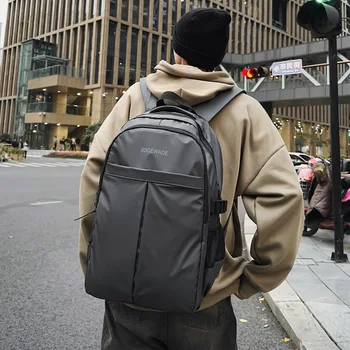 Рюкзак Мужской деловой повседневный, для компьютера, ноутбука, дорожная сумка mochila, студенческий школьный ранец, модный простой Универсальный рюкзак большой емкости