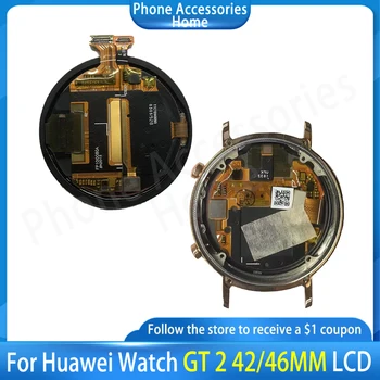 Оригинал для Huawei Watch GT2 GT 2 ЖК-дисплей С Сенсорным Экраном Digitizer Для Huawei GT 2 42 мм 46 мм Замена дисплея LTN-B19