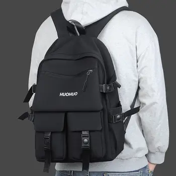 Школьные сумки для студентов колледжа для мальчиков-подростков, рюкзак для мужчин, Оксфордский рюкзак