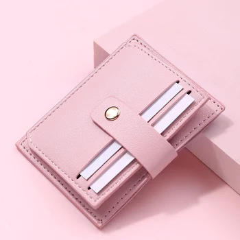 2022 Новый женский кошелек, короткий кошелек для монет, модный мини-клатч из искусственной кожи с несколькими картами, мини-клатч для девочек