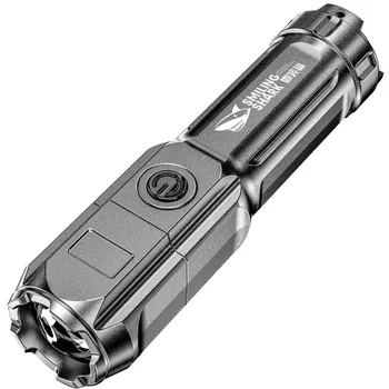 USB Перезаряжаемый Рабочий Прожектор Xhp70, Самый мощный светодиодный фонарик, Масштабируемый Фонарь для кемпинга на открытом воздухе, Фонарь для ночной рыбалки, Инструмент