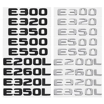 Наклейка С Буквенным Номером Задней Двери На Заднюю Эмблему E-Class W210 W211 E300 E320 E350 E500 E180L E200L E260L E320L E350L