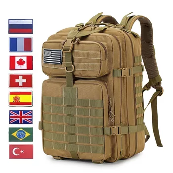 900D Нейлон 30L / 50L Походный рюкзак для кемпинга, мужские военно-тактические рюкзаки, водонепроницаемые сумки, Спортивная Походная охотничья сумка на открытом воздухе